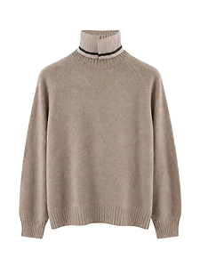 Brunello Cucinelli High Neck Knitted Jumper