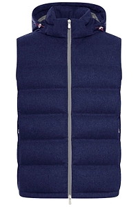 Brunello Cucinelli Hooded Padded Vest