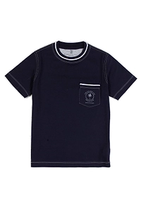 Brunello Cucinelli Kids Chest-Pocket Crewneck T-Shirt