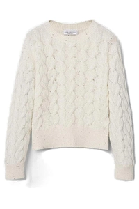 Brunello Cucinelli Kids Embellished Jumper