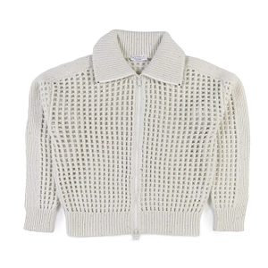 Brunello Cucinelli Kids Zipped Cardigan