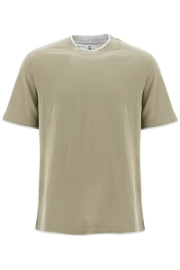 Brunello Cucinelli Layered-Effect Crewneck T-Shirt