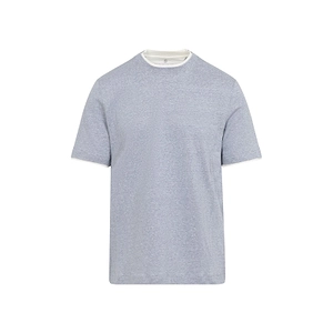 Brunello Cucinelli Layered Effect Crewneck T-Shirt
