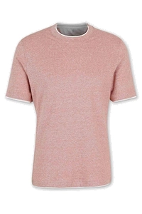 Brunello Cucinelli Layered Effect Crewneck T-Shirt