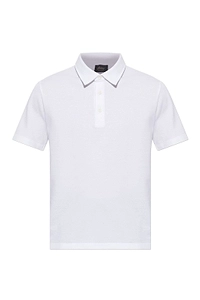 Brioni Buttoned Collar Polo Shirt