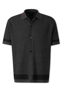 Brioni Casual Knit Polo Shirt