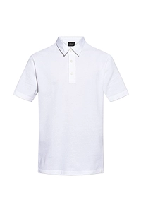 Brioni Cotton Button-Front Polo Shirt