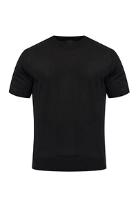 Brioni Fine Knit Crew-Neck T-Shirt