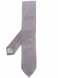 Brioni Floral Embroidered Tie