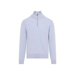 Brioni Half-Zip Knitted Sweater