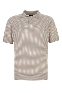 Brioni Jacquard Pattern Polo Shirt
