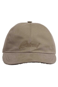 Brioni Logo Embroidered Baseball Cap
