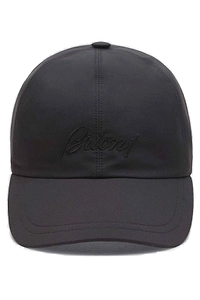 Brioni Logo Embroidered Baseball Cap