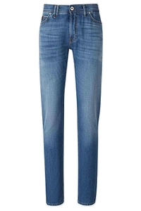 Brioni Logo Patch Slim-Fit Jeans