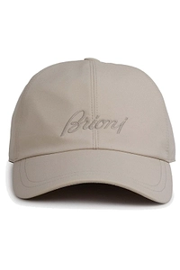 Brioni Logo Embroidered Baseball Cap