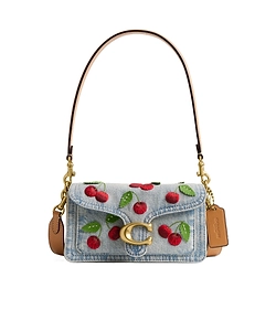 Coach Cherry Embroidery Tabby Shoulder Bag