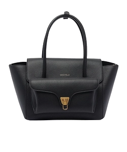 Coccinelle Structured Flap Shoulder Bag
