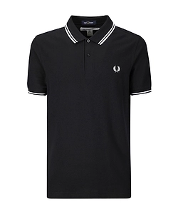 Comme Des GarÇOns Shirt Logo Embroidered Polo Shirt