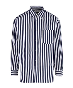 Comme Des GarÇOns Striped Buttoned Shirt