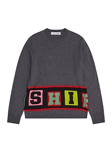 Comme Des GarÇOns Shirt Crewneck Knitted Jumper