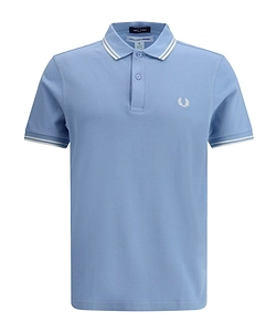 Comme Des GarÇOns Shirt X Fred Perry Text-Printed Polo Shirt