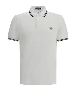 Comme Des GarÇOns Shirt X Fred Perry Text-Printed Polo Shirt