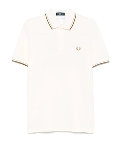 Embroidered-Motif Polo Shirt