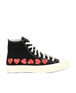 Comme Des GarÇOns Play X Converse Chuck Taylor High-Top Sneakers