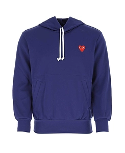 Dark Blue Hooded Sweater