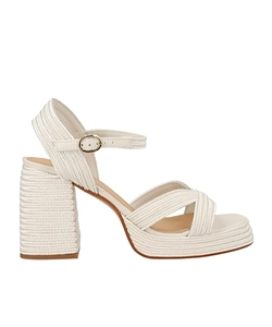 CastaÑEr Woven Block Heel Sandals