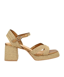 Platform Braided Heeled Sandals
