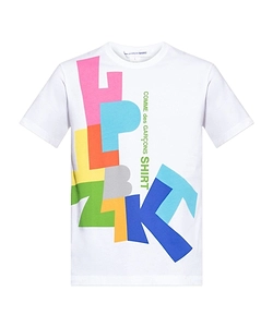 Comme Des GarÇOns Graphic Printed Crewneck T-Shirt