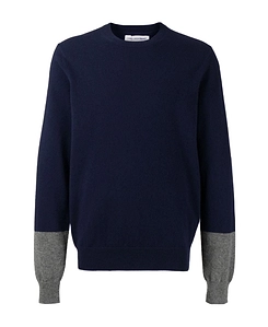 Round Neck Long-Sleeved Sweater