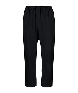 Wool Cropped Trousers