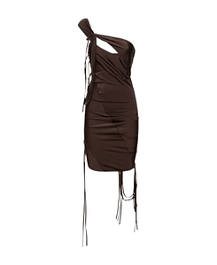 Asymmetrical Multi-Shoulder Dress