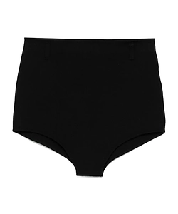 Coperni Logo-Embroidered High-Waisted Shorts