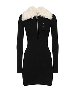 Knitted Long-Sleeved Dress