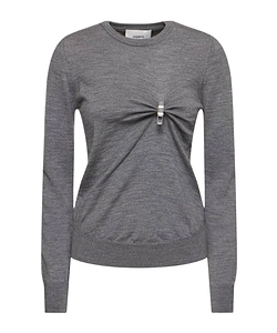 Knitted Crew Neck Sweater