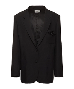 Long-Sleeved Suit Coat