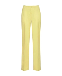 Low-Waist Straight Casual Pants
