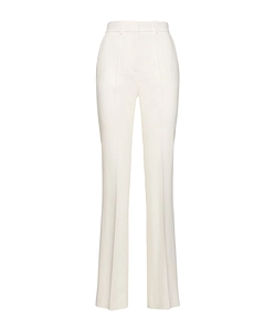 Straight Slim-Fitting Pants