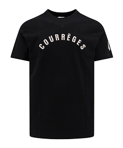 CourrÈGes Ac Straight Printed T-Shirt