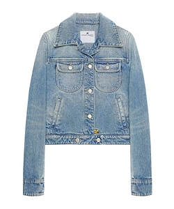 CourrÈGes Reedition Buttoned Denim Jacket