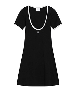 Short-Sleeved Dress