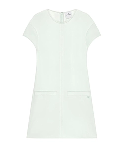Welt-Pocket Mini Dress