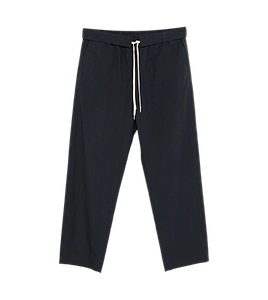 Circle Worker Drawstring-Fastening Trousers