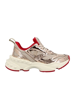 Christian Louboutin Mesh Panelled Sneakers