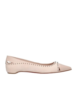 Duvettina Flat-Soled Ballet Shoes