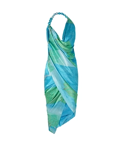 Pendant Neck Dress