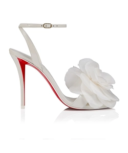Flower Ankle-Strap Sandals